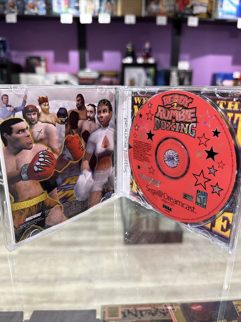 Ready 2 Rumble Boxing - Sega Dreamcast - ClB Complete Tested!