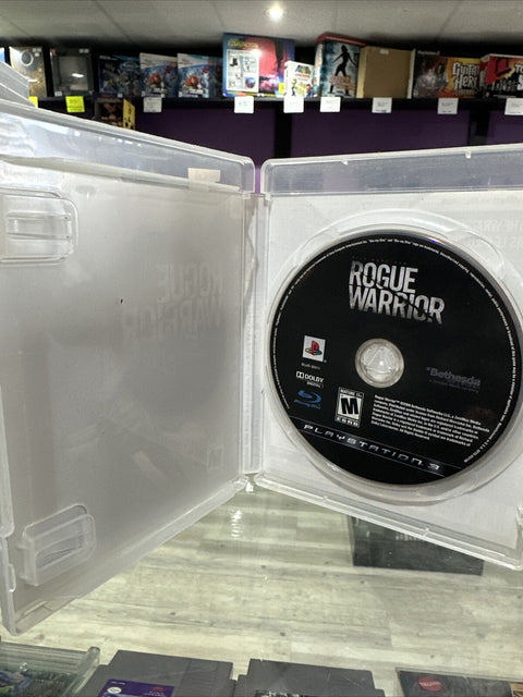 Rogue Warrior (Sony PlayStation 3, 2009) PS3 Tested!