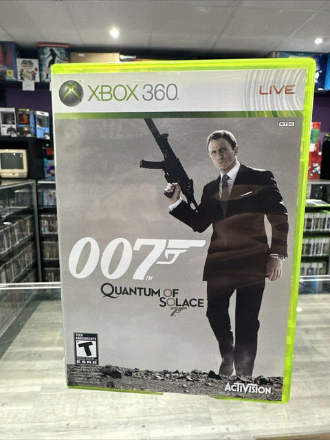 007: Quantum of Solace (Microsoft Xbox 360, 2008) Complete Tested!