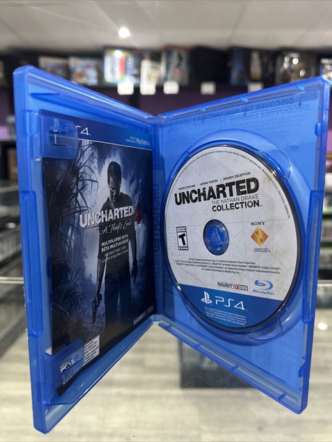 Uncharted The Nathan Drake Collection (Sony PlayStation 4) PS4 Complete!