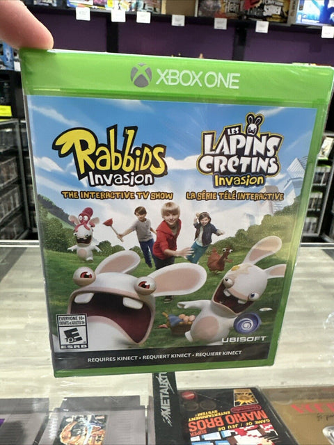 NEW! Rabbids Invasion - Microsoft Xbox One XB1 Factory Sealed!
