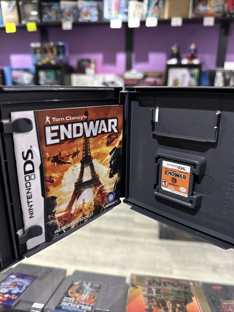 Tom Clancy's EndWar (Nintendo DS, 2008) Authentic CIB Complete - TESTED