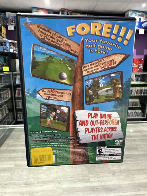 Hot Shots Golf: Fore (Sony PlayStation 2, 2004) PS2 CIB Complete Tested!