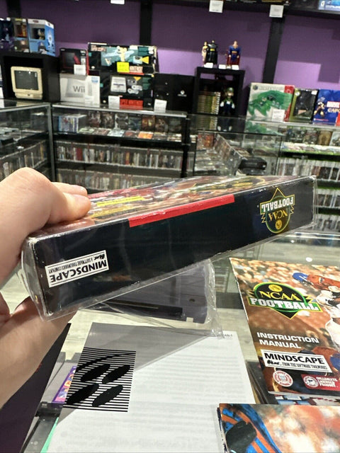 NCAA Football (Super Nintendo SNES, 1994) CIB Complete w/ Poster Tested!