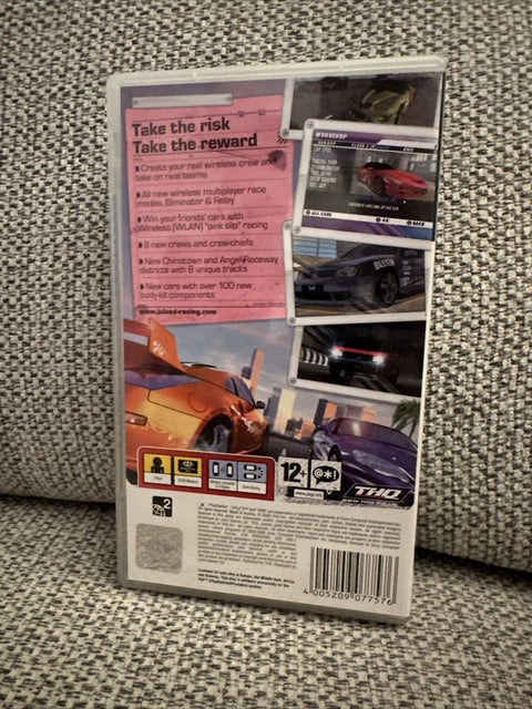 Juiced: Eliminator (Sony PSP, 2006) PAL Import European Version - Complete!