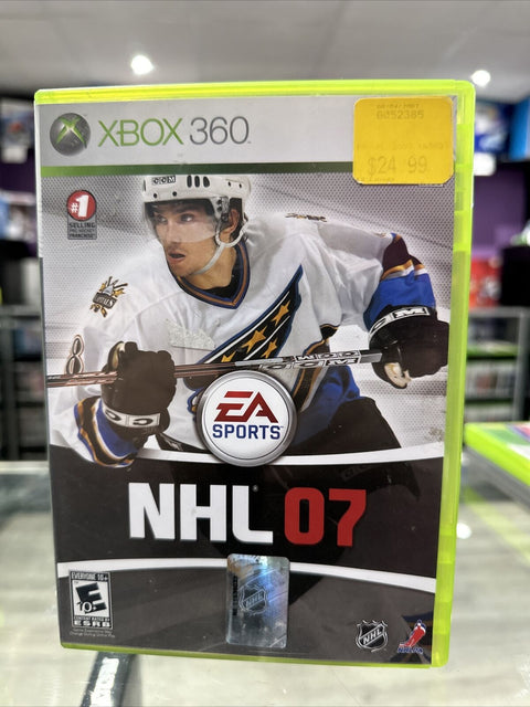 NHL 07 (Microsoft Xbox 360, 2006) CIB Complete Tested!