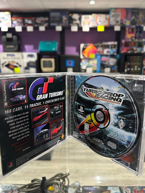 Turbo Prop Racing (Sony PlayStation 1, 1998) PS1 CIB Complete Tested!
