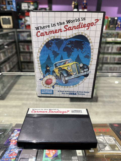 Where In The World Is Carmen Sandiego - Sega Master System - Tested!