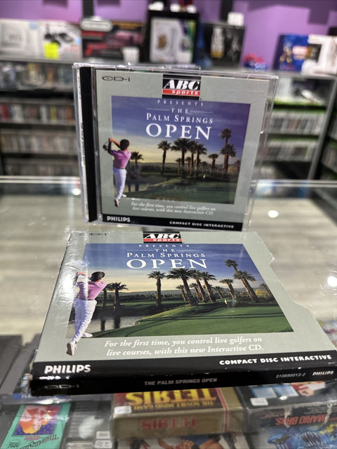 ABC Sports Presents The Palm Springs Open (Philips CD-i 1991) Complete w/ Sleeve