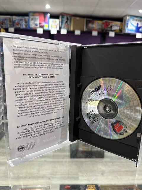 NBA Jam (Sega CD, 1993) No Manual - Tested!