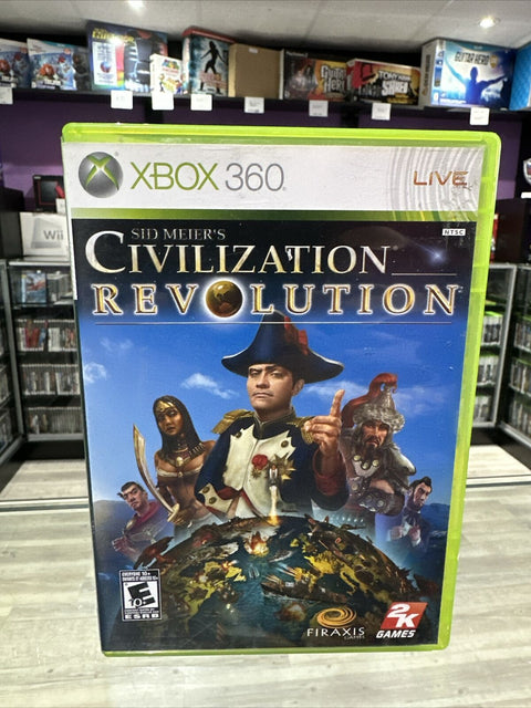 Sid Meier's Civilization Revolution (Microsoft Xbox 360, 2008) - Complete CIB