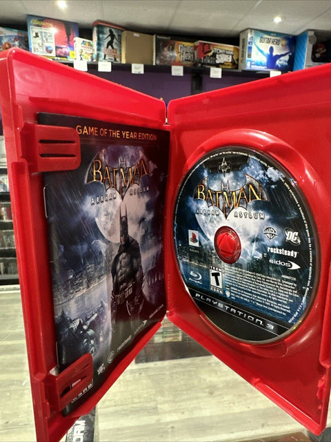 Batman: Arkham Asylum Game of the Year Edition (Sony PlayStation 3, PS3)