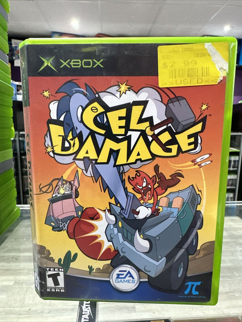 Cel Damage (Microsoft Original Xbox, 2001) CIB Complete Tested!