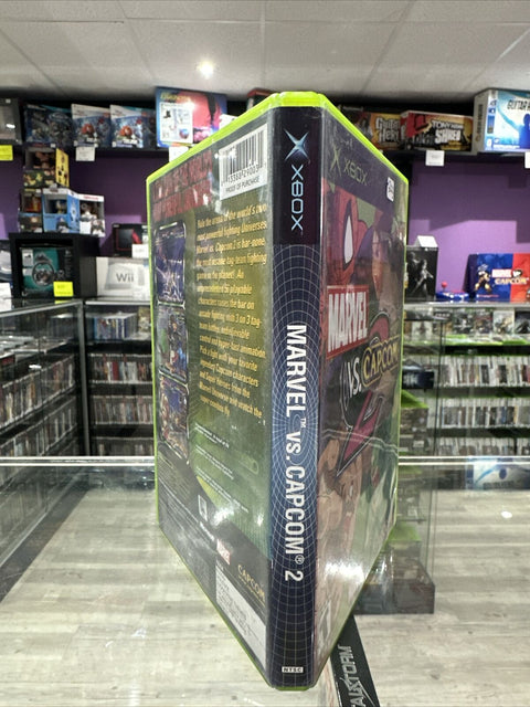 Marvel vs. Capcom 2 (Microsoft Original Xbox, 2003) CIB Complete Tested!