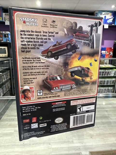 Starsky & Hutch (Nintendo GameCube, 2004) CIB Complete Tested!