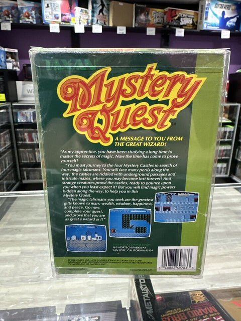 Mystery Quest (Nintendo Entertainment System, 1989) NES In Box - Tested!