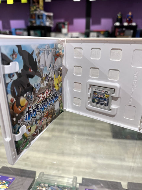 Super Pokemon Scramble Rumble Blast Nintendo 3DS Game Japan Import NTSC-J CIB