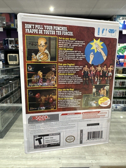 Victorious Boxers Revolution (Nintendo Wii 2007) CIB Complete Tested!