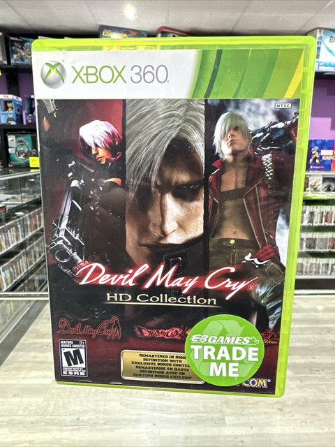 Devil May Cry HD Collection (Microsoft Xbox 360, 2012) CIB Complete Tested!