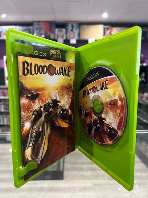Blood Wake (Microsoft Xbox, 2002) OG Xbox CIB Complete Tested!