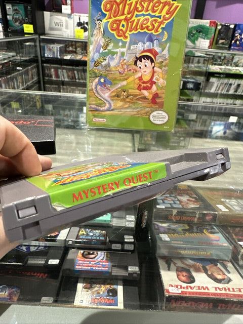 Mystery Quest (Nintendo Entertainment System, 1989) NES In Box - Tested!