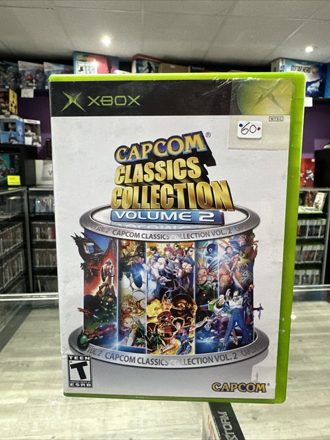Capcom Classics Collection Vol. 2 (Microsoft Original OG Xbox, 2006) Complete