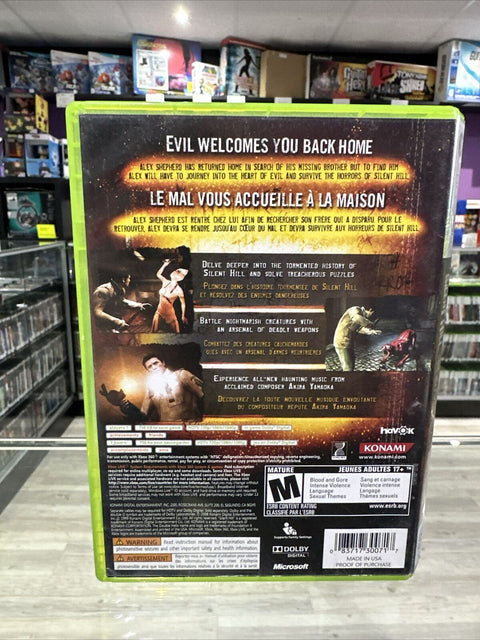 Silent Hill: Homecoming (Microsoft Xbox 360, 2008) CIB Complete Tested!