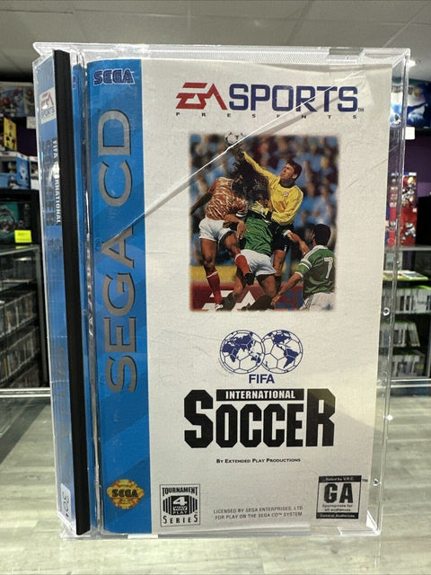 Fifa International Soccer (Sega Cd) CIB Complete Tested!