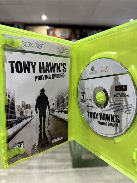 Tony Hawk's Proving Ground (Microsoft Xbox 360, 2007) CIB Complete Tested!