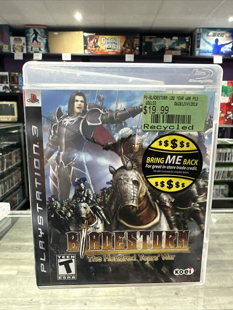 Bladestorm: The Hundred Years' War (Sony PlayStation 3, PS3 2007) CIB Complete