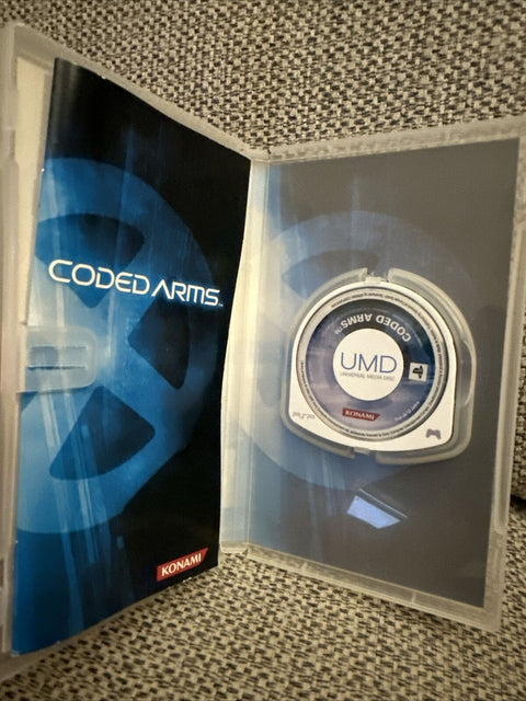 Coded Arms (Sony PSP, 2005) - Import PAL European Version - Complete