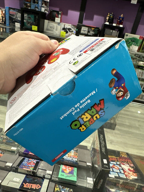 NEW! Super Mario Nintendo Wii U Battle Pad GameCube Style Controller - Sealed!