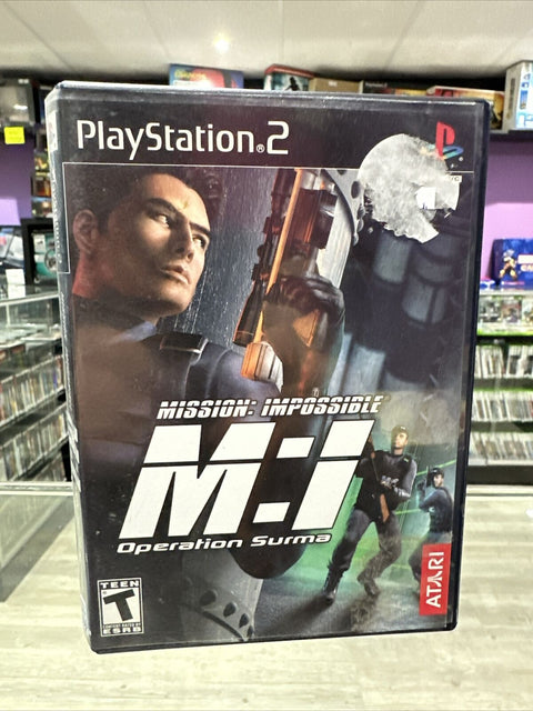 Mission: Impossible -- Operation Surma (Sony PlayStation 2) PS2 Tested!