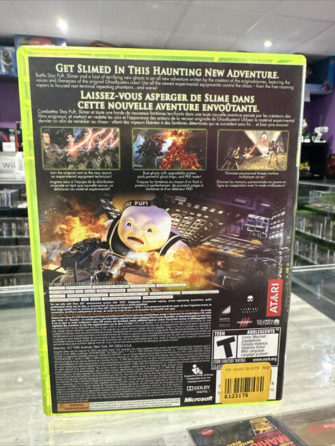 Ghostbusters - The Video Game (Microsoft Xbox 360) CIB Complete Tested!