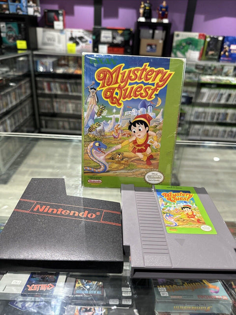 Mystery Quest (Nintendo Entertainment System, 1989) NES In Box - Tested!