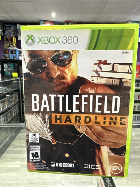 Battlefield Hardline (Microsoft Xbox 360, 2015) CIB Complete Tested!