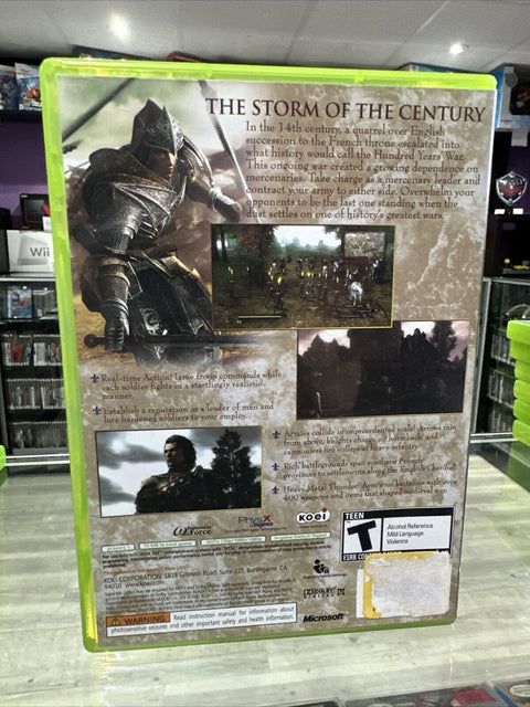 Bladestorm: The Hundred Years' War (Microsoft Xbox 360, 2007) Complete Tested