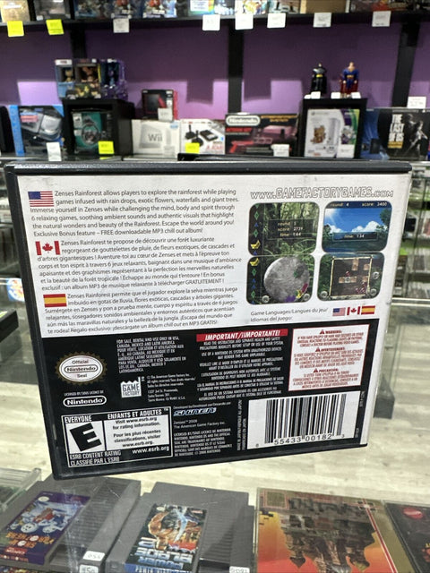 Zenses: Rainforest (Nintendo DS, 2008) CIB Complete Tested!