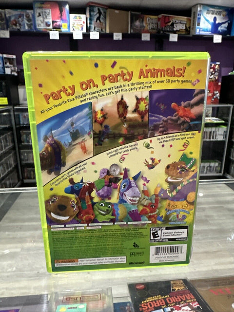 Viva Pinata: Party Animals (Microsoft Xbox 360, 2007) CIB Complete Tested!