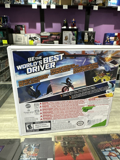 Hot Wheels Worlds Best Driver - Nintendo 3DS CIB Complete Tested!