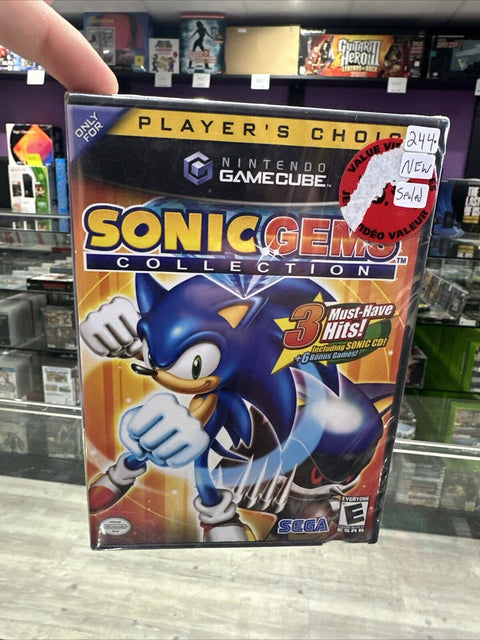 NEW! Sonic Gems Collection (Nintendo GameCube, 2005) Factory Sealed!