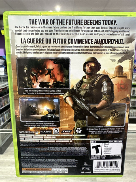 Frontlines: Fuel of War (Microsoft Xbox 360, 2008) Tested