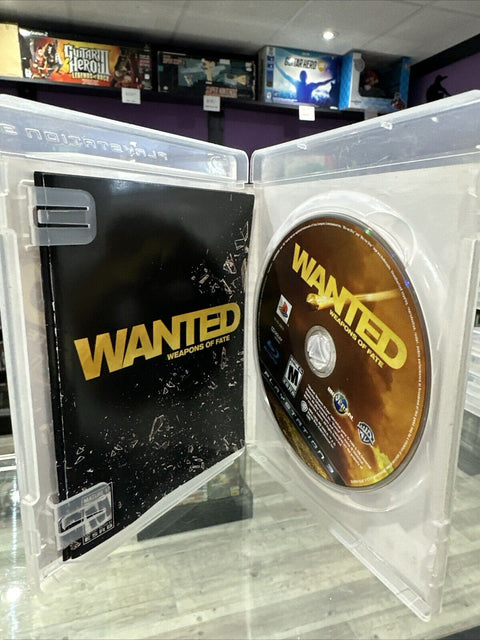 Wanted Weapons of Fate (Sony PlayStation 3 PS3) CIB Complete Tested!