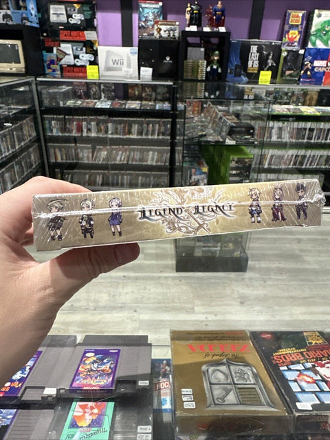 NEW! Legend of Legacy - Launch Edition (Nintendo 3DS, 2015) Factory Sealed!