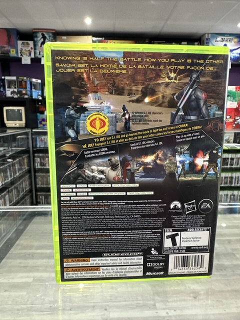 G.I. Joe The Rise of Cobra  (Microsoft Xbox 360, 2009) Tested!