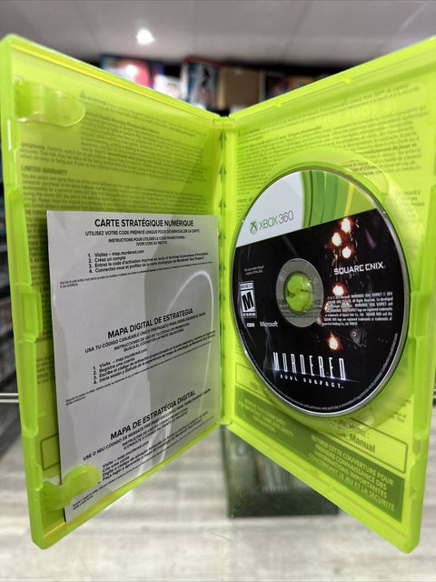 Murdered: Soul Suspect (Microsoft Xbox 360, 2014) Tested!