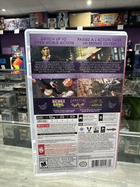 SAINT ROW THE THIRD - THE FULL PACKAGE (Nintendo Switch) Tested!