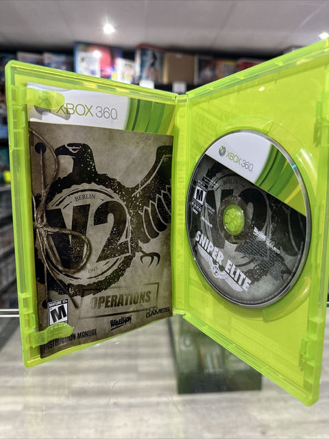 Sniper Elite V2 (Microsoft Xbox 360, 2013) Tested and Complete