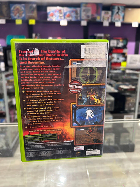 Mace Griffin Bounty Hunter (Microsoft Xbox, 2003) OG Xbox CIB Complete Tested!