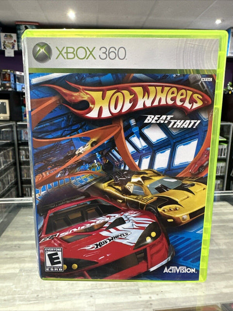 Hot Wheels: Beat That (Microsoft Xbox 360, 2007) CIB Complete Tested!